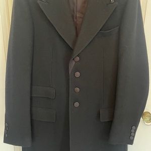Dolce & Gabbana formal black wool coat size 46